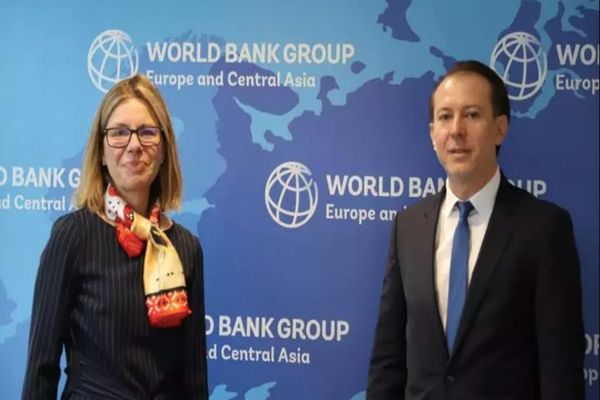 Florin Cîțu s-a întâlnit cu vicepreşedintele Băncii Mondiale și are vești bune pentru români