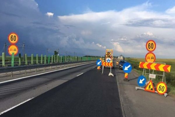 Traficul pe autostrada Soarelui se va închide timp de patru nopţi, în intervalul orar 22:00 - 05:00