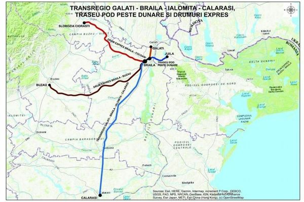A fost semnat ordinul de începere a lucrărilor pentru studiul de fezabilitate pentru drumul transregio Galați - Brăila - Slobozia - Autostrada Soarelui - Chiciu
