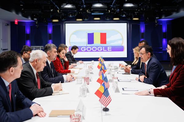Marcel Ciolacu, întâlnire cu șefii Google: Mi-au spus că România are o resursă umană uriașă în IT - Discuții despre investiții majore în digitalizare
