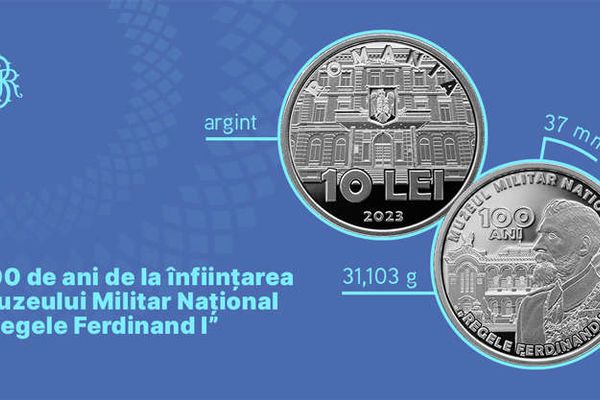 BNR lansează moneda de 10 lei - Cum va arăta