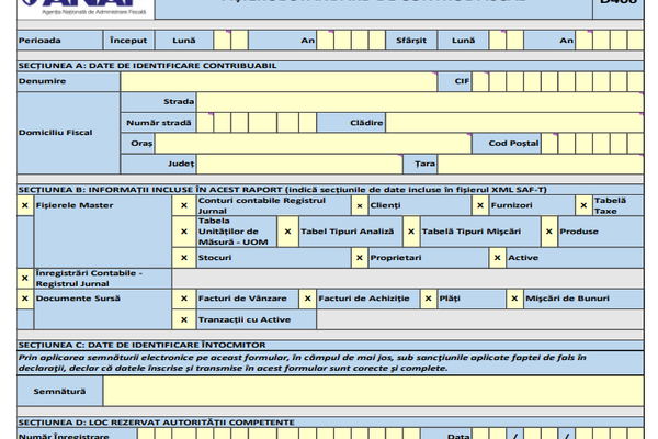 Ce este declaratia 406? Coșmar pentru firmele mici, de la 1 ianaurie 2005