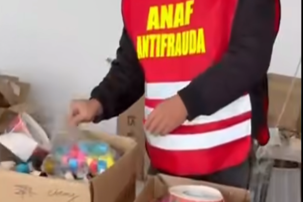 Fabrica clandestină de dispozitive de vapat, descoperită de Antifrauda ANAF în Prahova