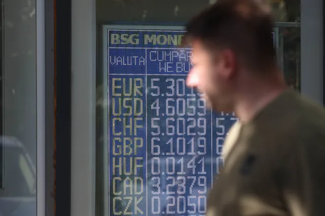 Euro a atins un nou maxim istoric in fața leului - 5,34. Moneda națională a pierdut peste 1,2% într-o singură zi